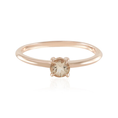 9K Morganite Gold Ring