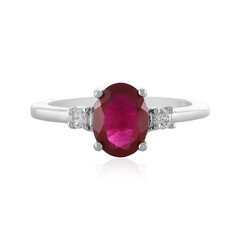 Madagascar Ruby Silver Ring