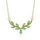 Tsavorite Silver Necklace