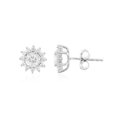 Zircon Silver Earrings