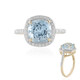 14K Brazilian Aquamarine Gold Ring (SUHANA)