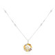 18K SI2 Fancy Diamond Gold Necklace (CIRARI)