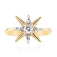 14K IF (D) Diamond Gold Ring