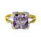 9K Rose de France Amethyst Gold Ring (Glenn Lehrer)