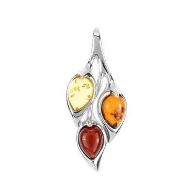 Baltic Amber Silver Pendant (dagen)