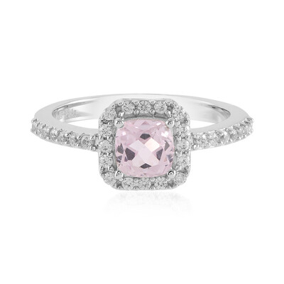 Kunzite Silver Ring