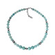 Amazonite Silver Necklace (Desert Chic)