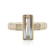 9K Ukrainian Bi-Colour Topaz Gold Ring (de Melo)