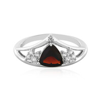 Mozambique Garnet Silver Ring