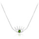 Russian Diopside Silver Necklace