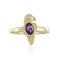 Amethyst Silver Ring