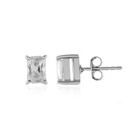 Zircon Silver Earrings