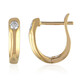 14K IF (D) Diamond Gold Earrings (Annette)