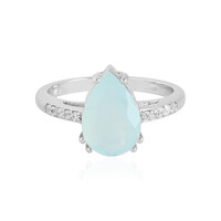 Paraiba Opal Silver Ring