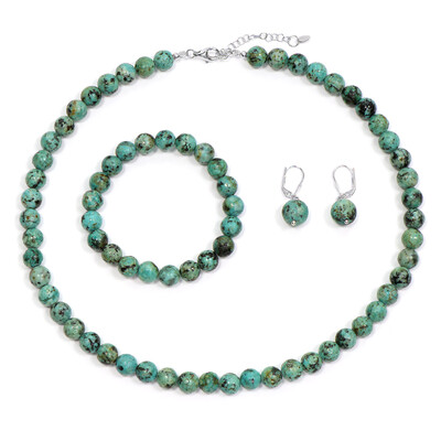 Turquoise Silver Set