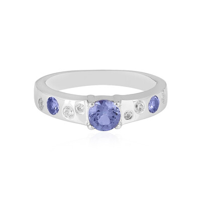 Tanzanite Silver Ring