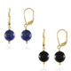 Lapis Lazuli Silver Earrings