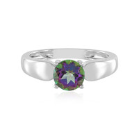 Mystic Topaz Silver Ring