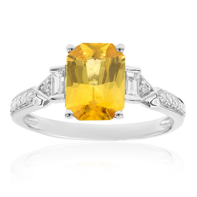 14K Yellow Sapphire Gold Ring (CIRARI)