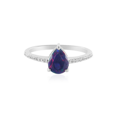 Mezezo Opal Silver Ring