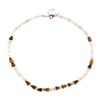 Tiger´s Eye Silver Necklace