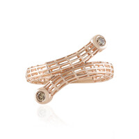 9K I2 Champagne Diamond Gold Ring (Ornaments by de Melo)