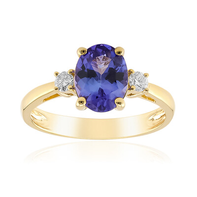 14K AAA Tanzanite Gold Ring (CIRARI)