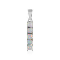 Welo Opal Silver Pendant