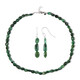 Socoto Emerald Silver Set