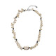 Keshi pearl Silver Necklace (TPC)