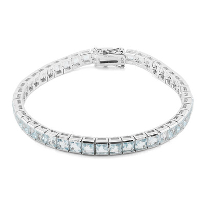 Sky Blue Topaz Silver Bracelet