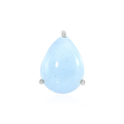 Aquamarine Silver Pendant