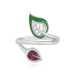 Rhodolite Silver Ring