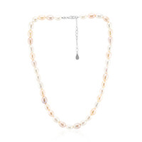 Freshwater pearl Silver Necklace (TPC)