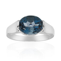 London Blue Topaz Silver Ring