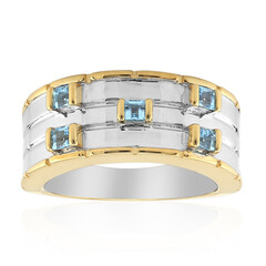 Swiss Blue Topaz Silver Ring (Remy Rotenier)