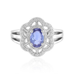 Tanzanite Silver Ring