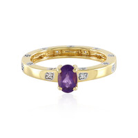 Amethyst Silver Ring