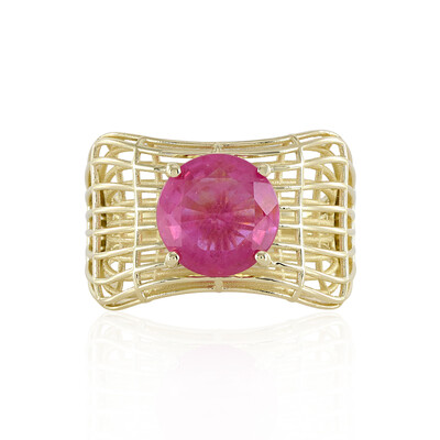 9K Madagascar Pink Sapphire Gold Ring (Ornaments by de Melo)