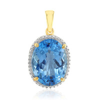 9K Marambaia Topaz Gold Pendant