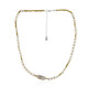 Keshi pearl Silver Necklace (TPC)