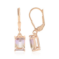 Ametrine Silver Earrings