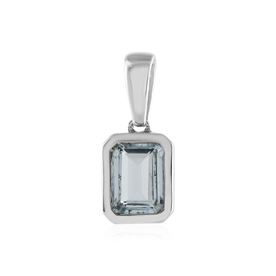 9K Brazilian Aquamarine Gold Pendant