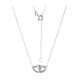 I3 (H) Diamond Silver Necklace