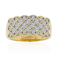 14K SI1 (G) Diamond Gold Ring