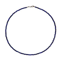 Lapis Lazuli Silver Necklace