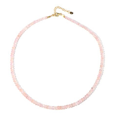 Madagascan Morganite Silver Necklace