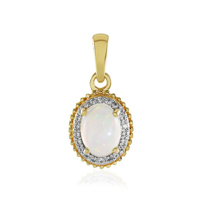 Welo Opal Silver Pendant