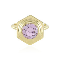 Rose de France Amethyst Silver Ring