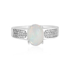 Welo Opal Silver Ring